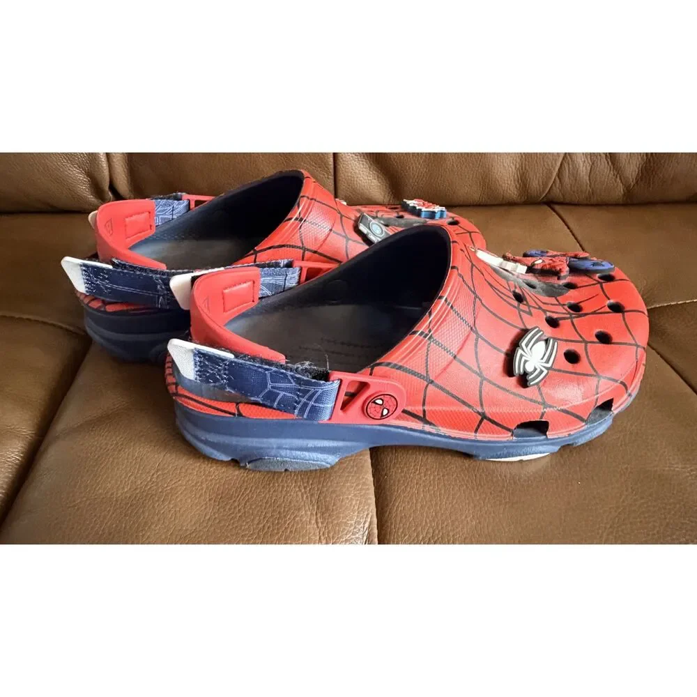 Marvel X Crocs All-Terrain Clog Spider-man Edition Unisex 8M 10W